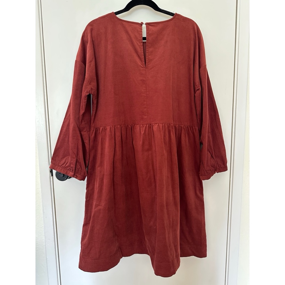 Madewell Corduroy Long Sleeve Dress - Picture 2 of 6